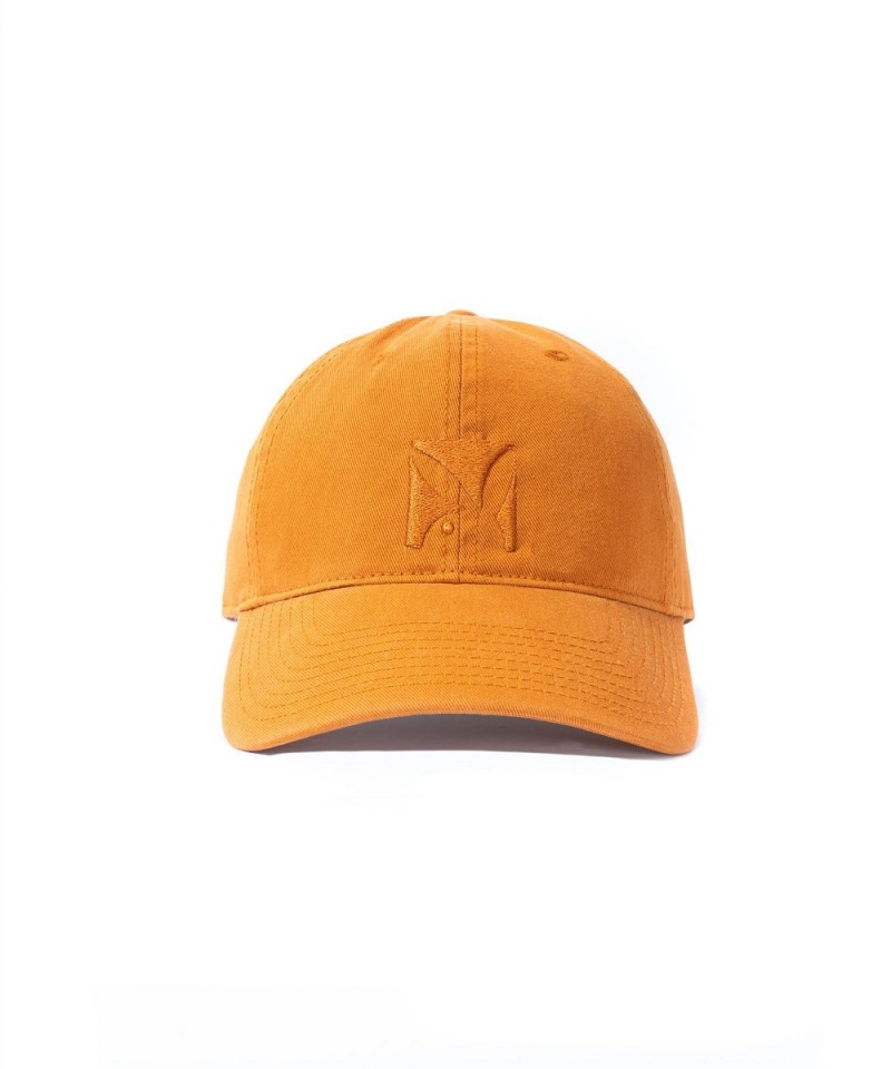Mustard Women\'s Playboy Logo N950PB Adjustable Dad Hat Hats | PLBY-592636