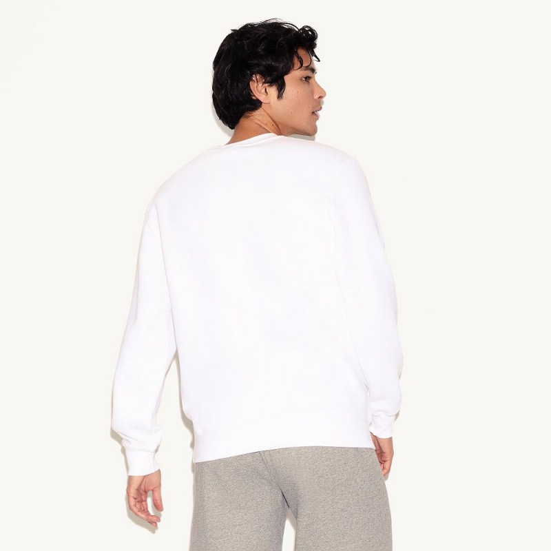 Navy Men's Playboy Lake Geneva Tennis Club Crewnecks | PLBY-593096