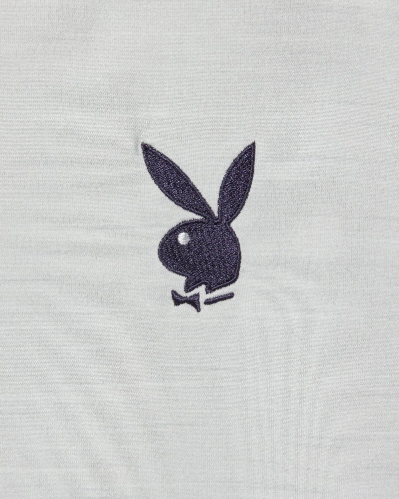 Navy Men's Playboy PUMA GOLF TIPPED PERFORMANCE POLO T-shirts | PLBY-593181