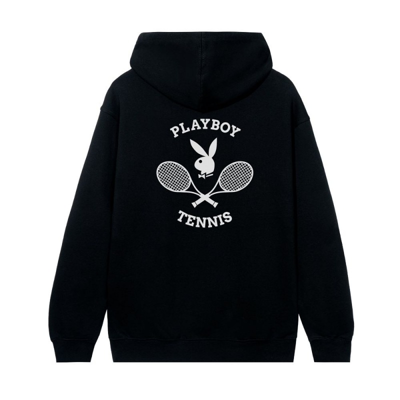Off White Men's Playboy Tennis Club Hoodies | PLBY-593055