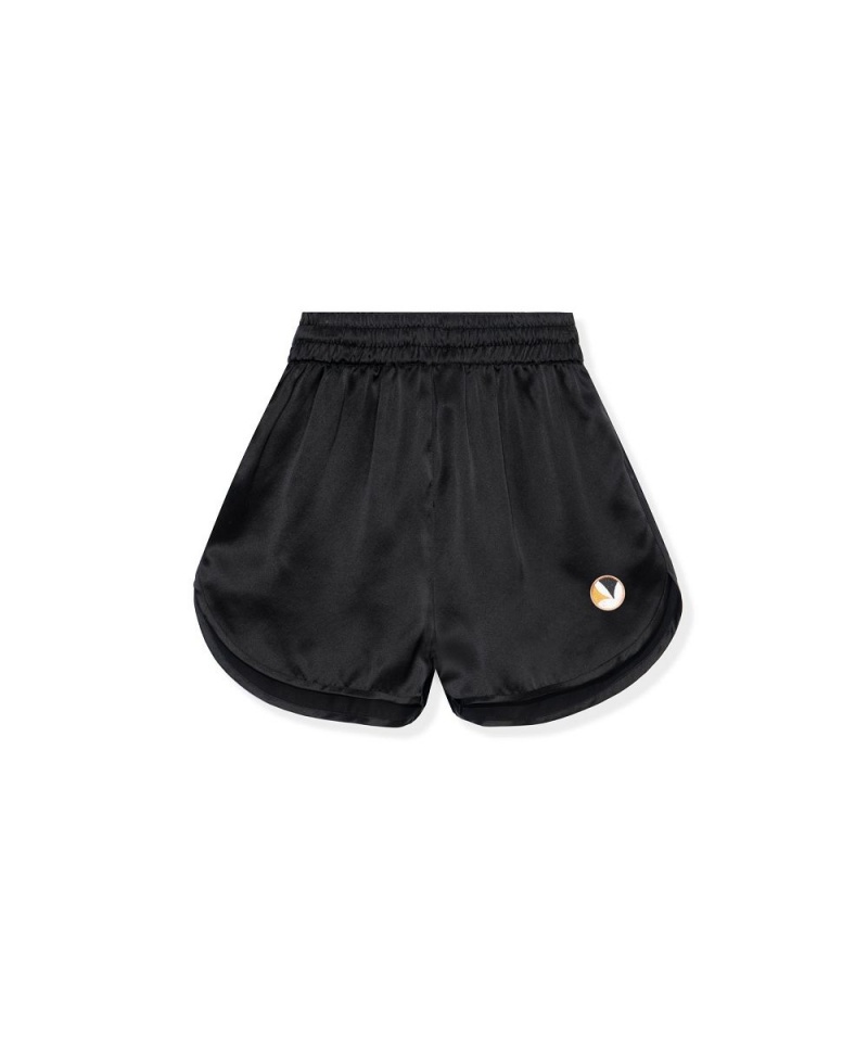Olive Women's Playboy x FILA Ola Playsuit Shorts | PLBY-592761