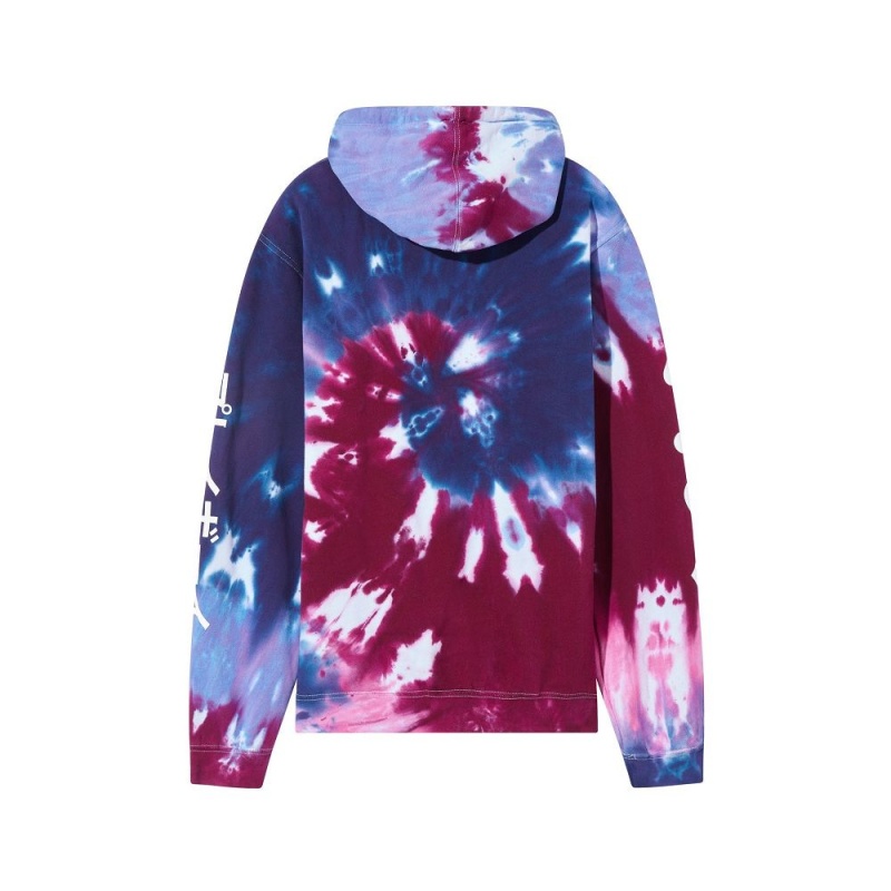 Purple Passion Men's Playboy Ace of Spades Tie Dye Hoodies | PLBY-593094