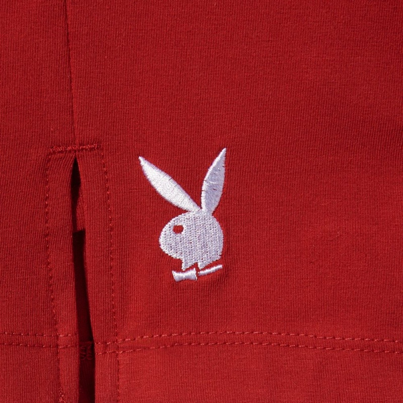 Red Women's Playboy Playmate of the YearPrint Joggers | PLBY-592798