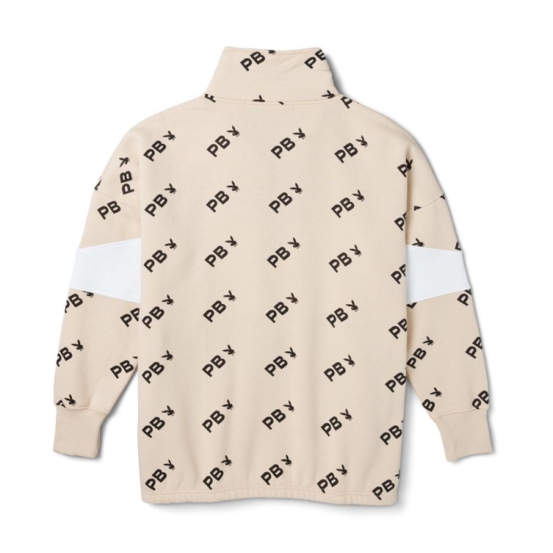 Stone Women's Playboy Cable Stitch Mini Jackets | PLBY-592857