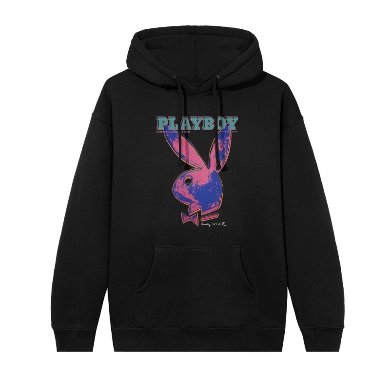 Tan Men\'s Playboy January 1986 Andy Warhol Cover Hoodies | PLBY-593087