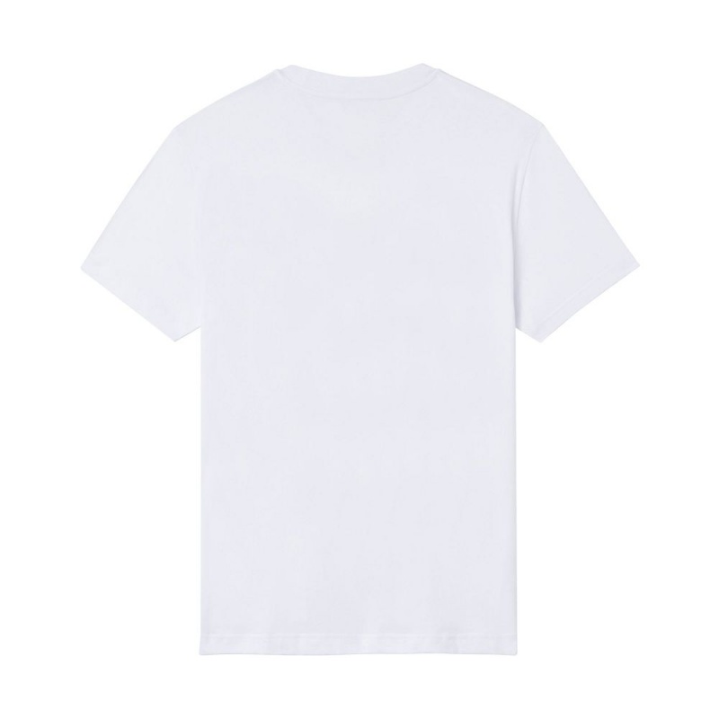 White Men's Playboy x John Richmond Rabbit Head T-shirts | PLBY-593231