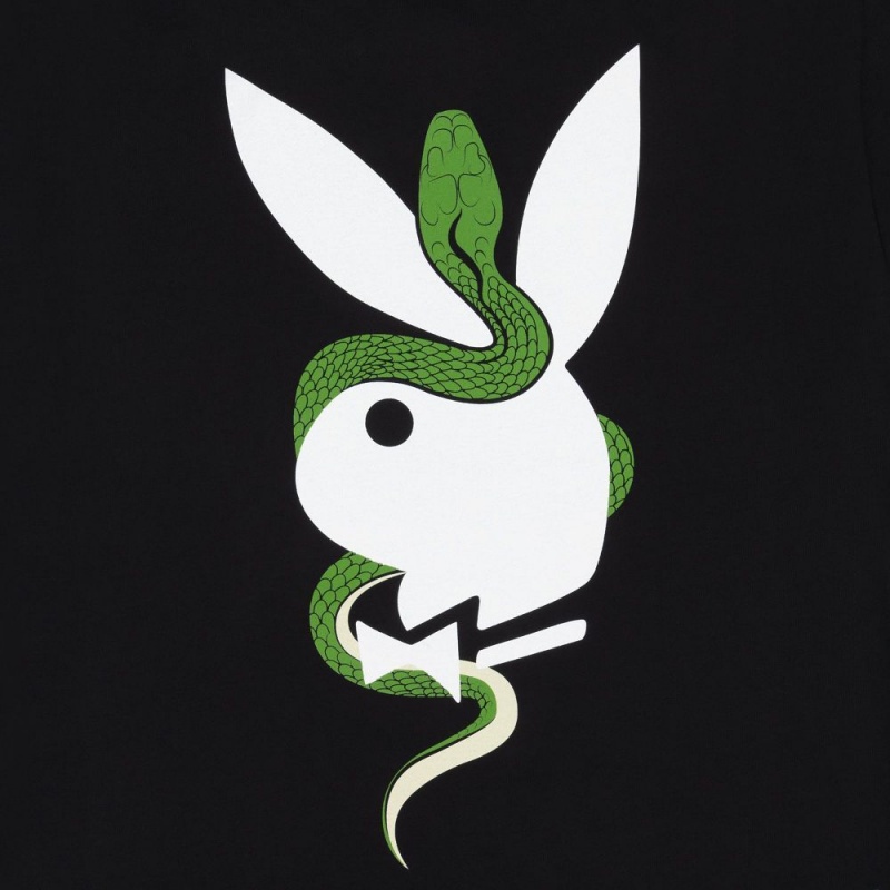 White Men's Playboy x The Great Frog T-shirts | PLBY-593233