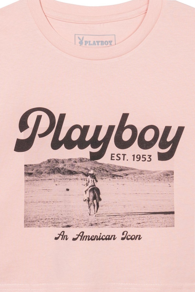 Women's Playboy Pride is Good Multi Tie Dye T-shirts | PLBY-592882