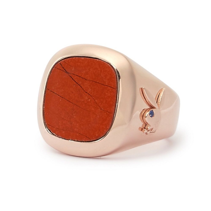 Zebra Women's Playboy Membership Ring 2.0 Jewelry | PLBY-592626