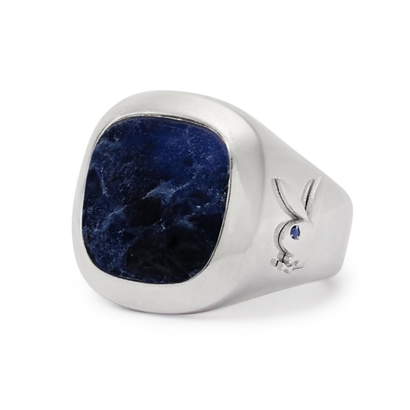 Zebra Women's Playboy Membership Ring 2.0 Jewelry | PLBY-592626