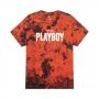 Orange Black Tie Dye